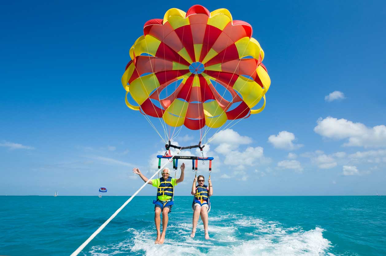 Parasailing in Andaman Islands